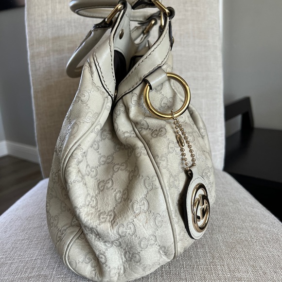GUCCI Guccissima Medium Sukey Tote - Picture 6 of 12